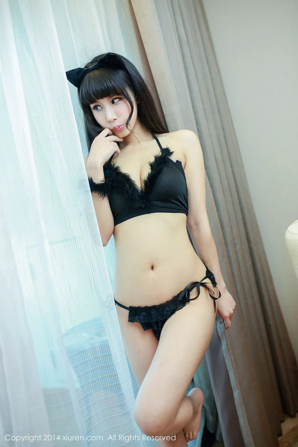 [XiuRen秀人网]第132期涵涵_blackangela写真 photo 1-16