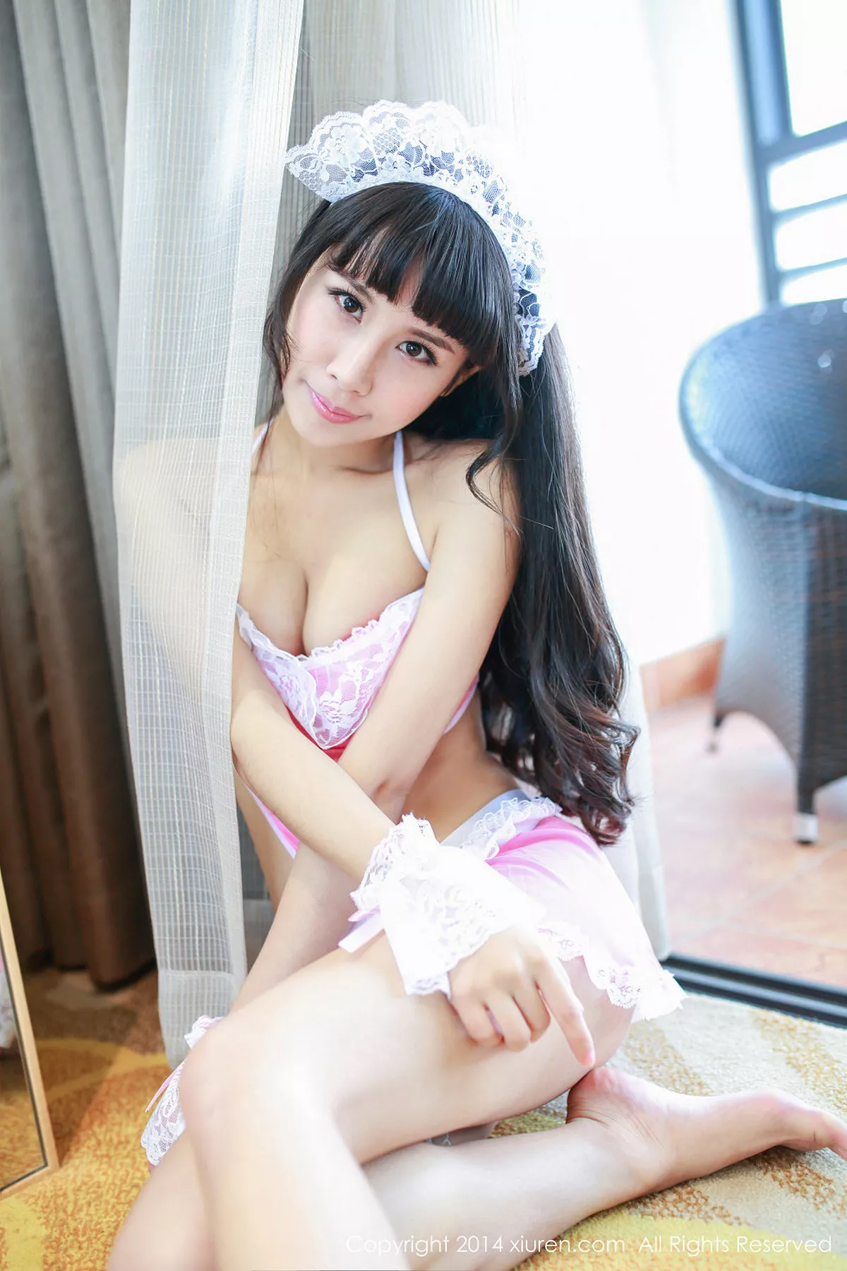 [XiuRen秀人网]第132期涵涵_blackangela写真 photo 1-6