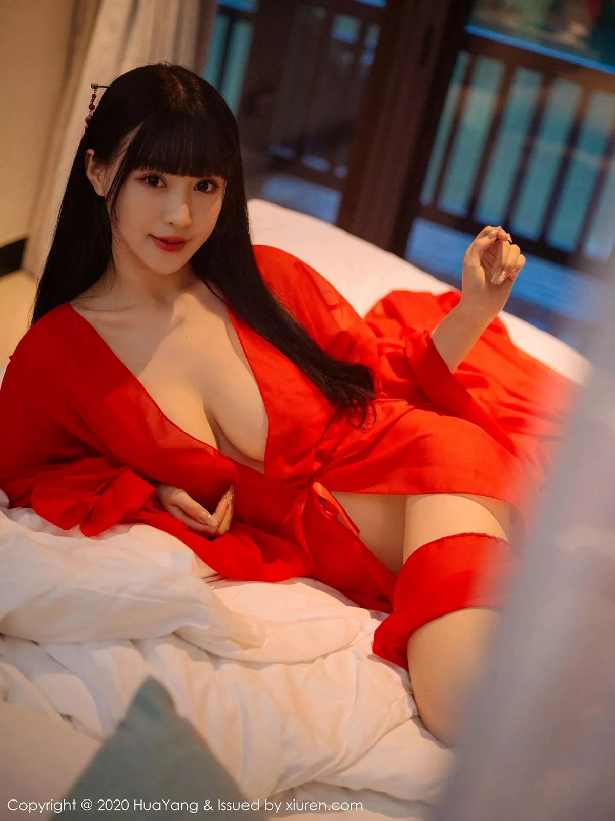 [HuaYang花漾]第310期奶茶Emily写真 photo 4-5