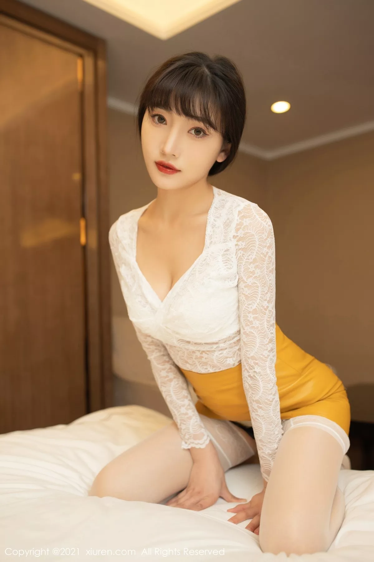 [XiuRen秀人网]第3556期陆萱萱写真 photo 1-6