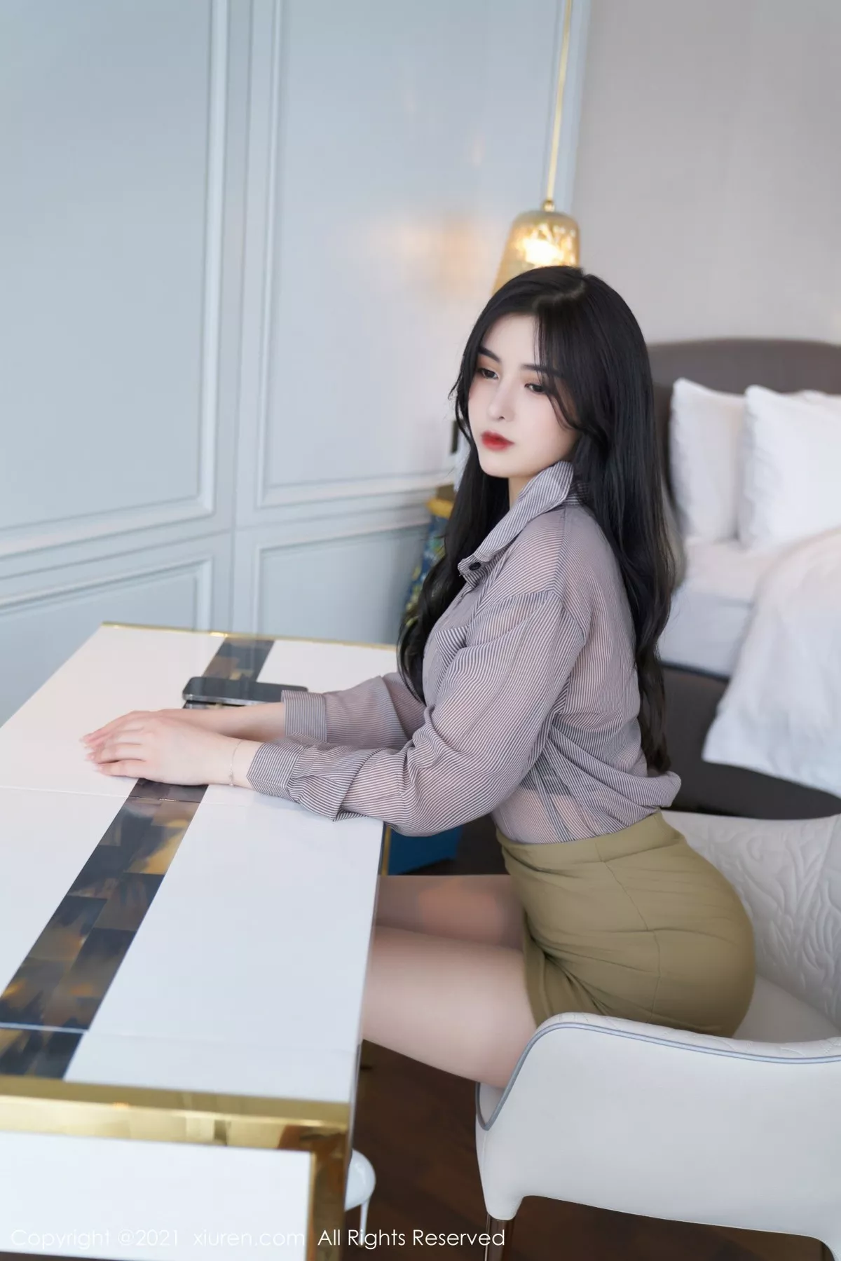 [XiuRen秀人网]第3964期韩静安写真 photo 1-9