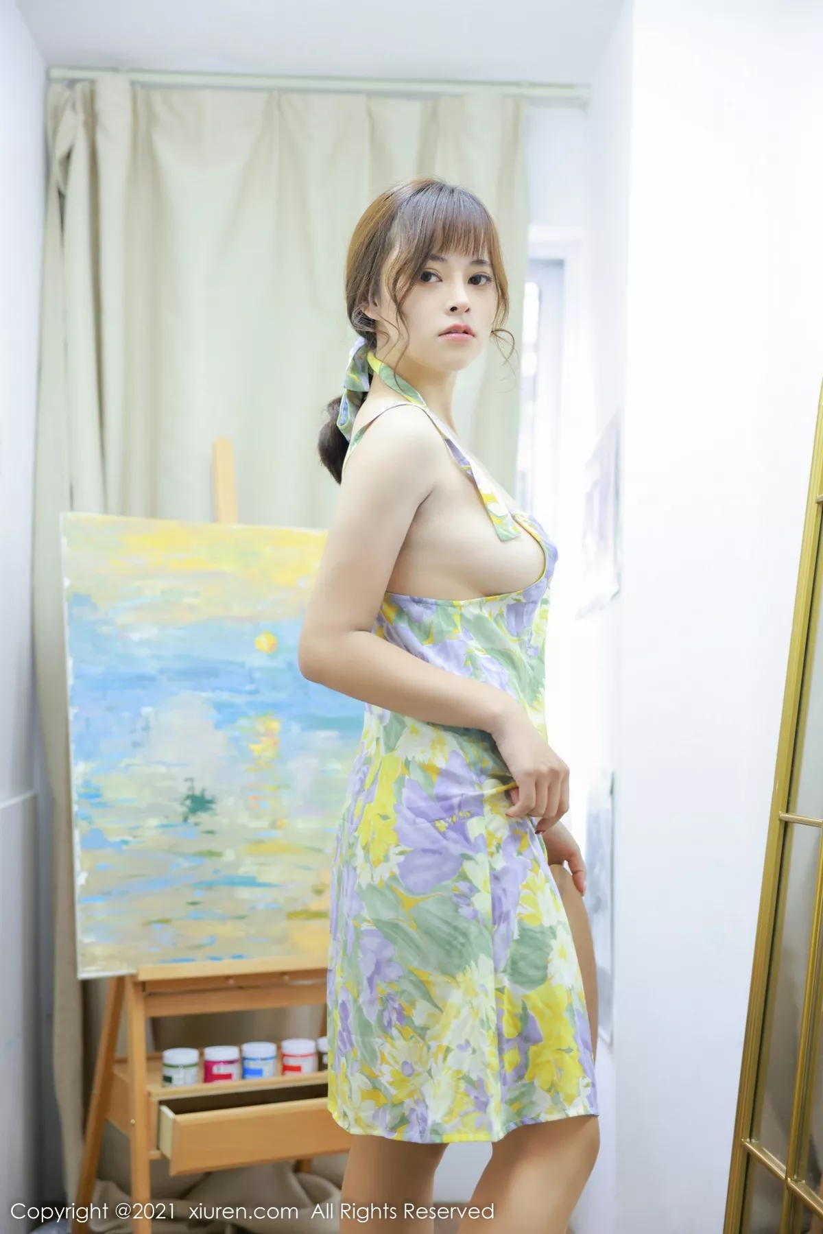 [XiuRen秀人网]第4387期奈沐子写真 photo 1-0