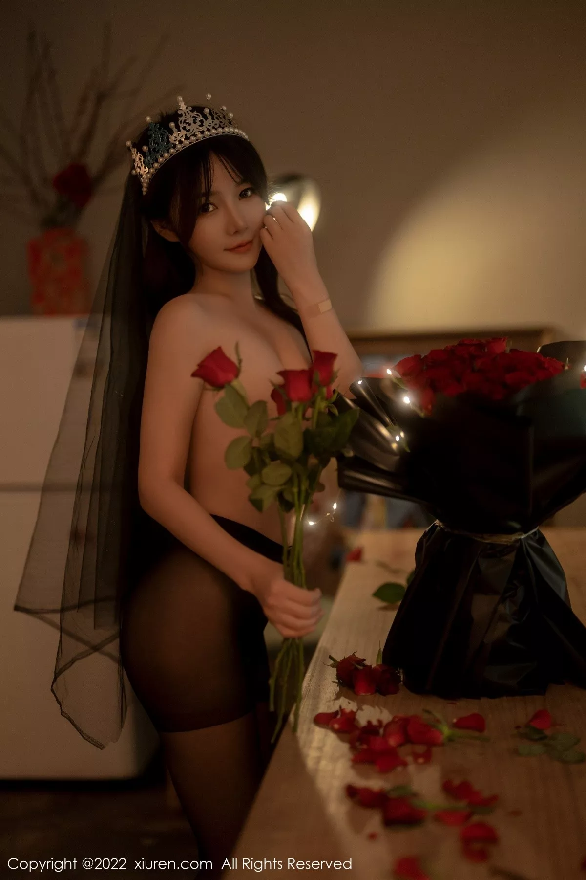 [XiuRen秀人网]第5552期婠婠么写真 photo 1-14