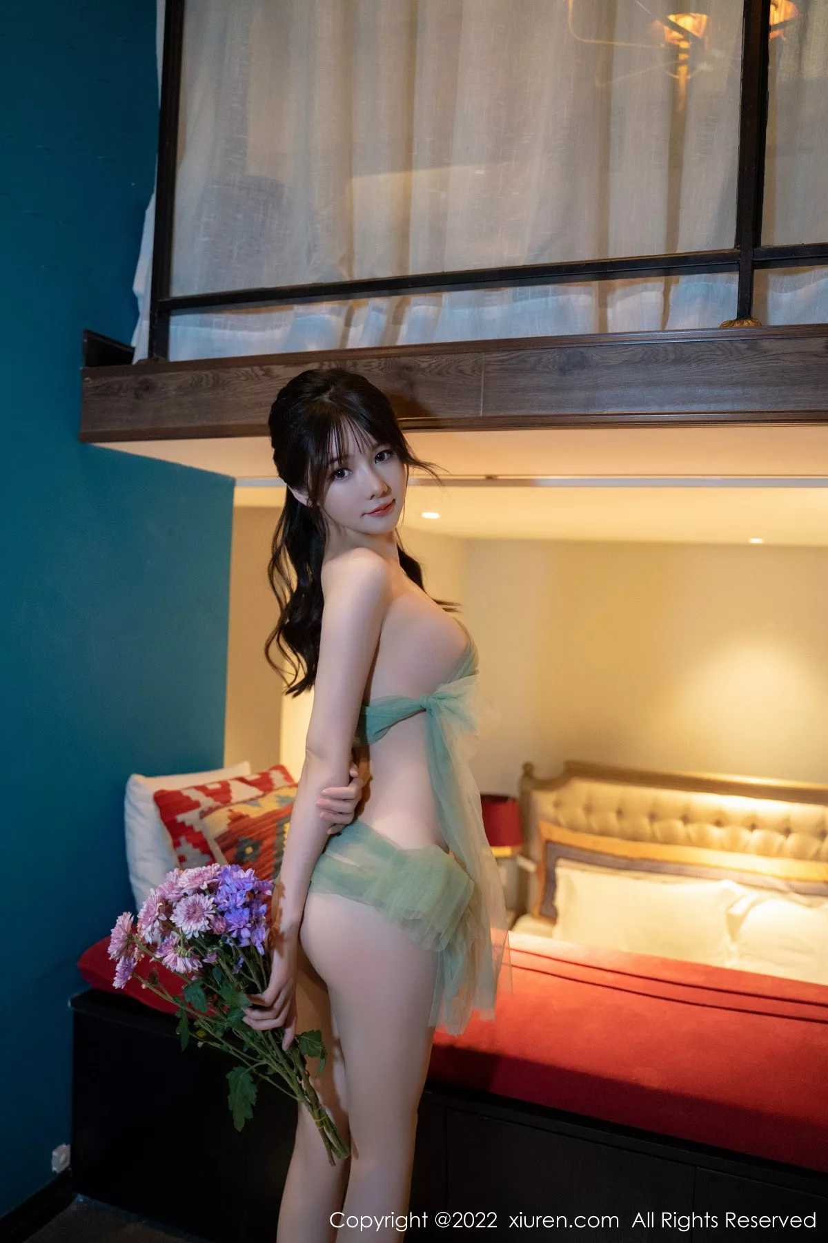 [XiuRen秀人网]第5800期婠婠么写真 photo 1-14