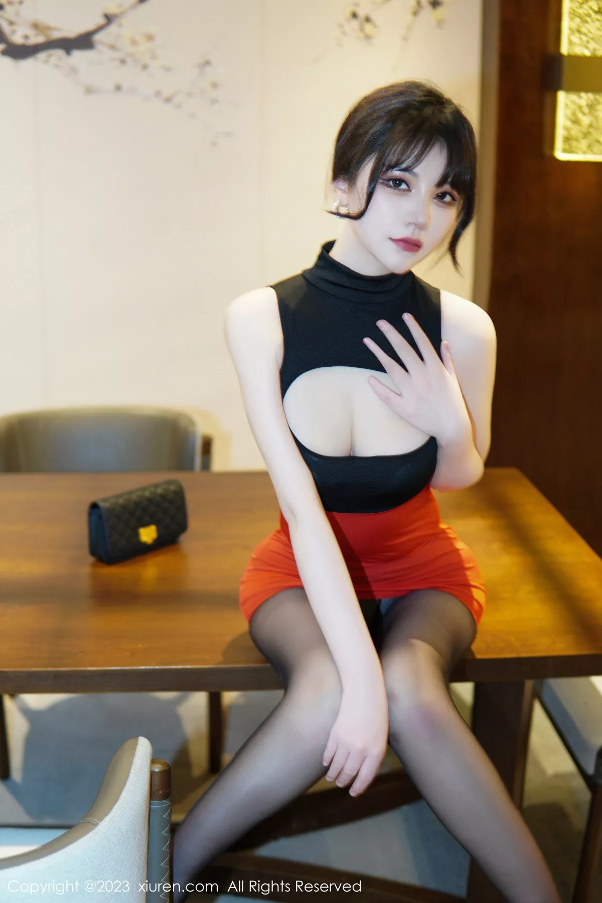 [XiuRen秀人网]第6075期桃桃子写真 photo 1-13