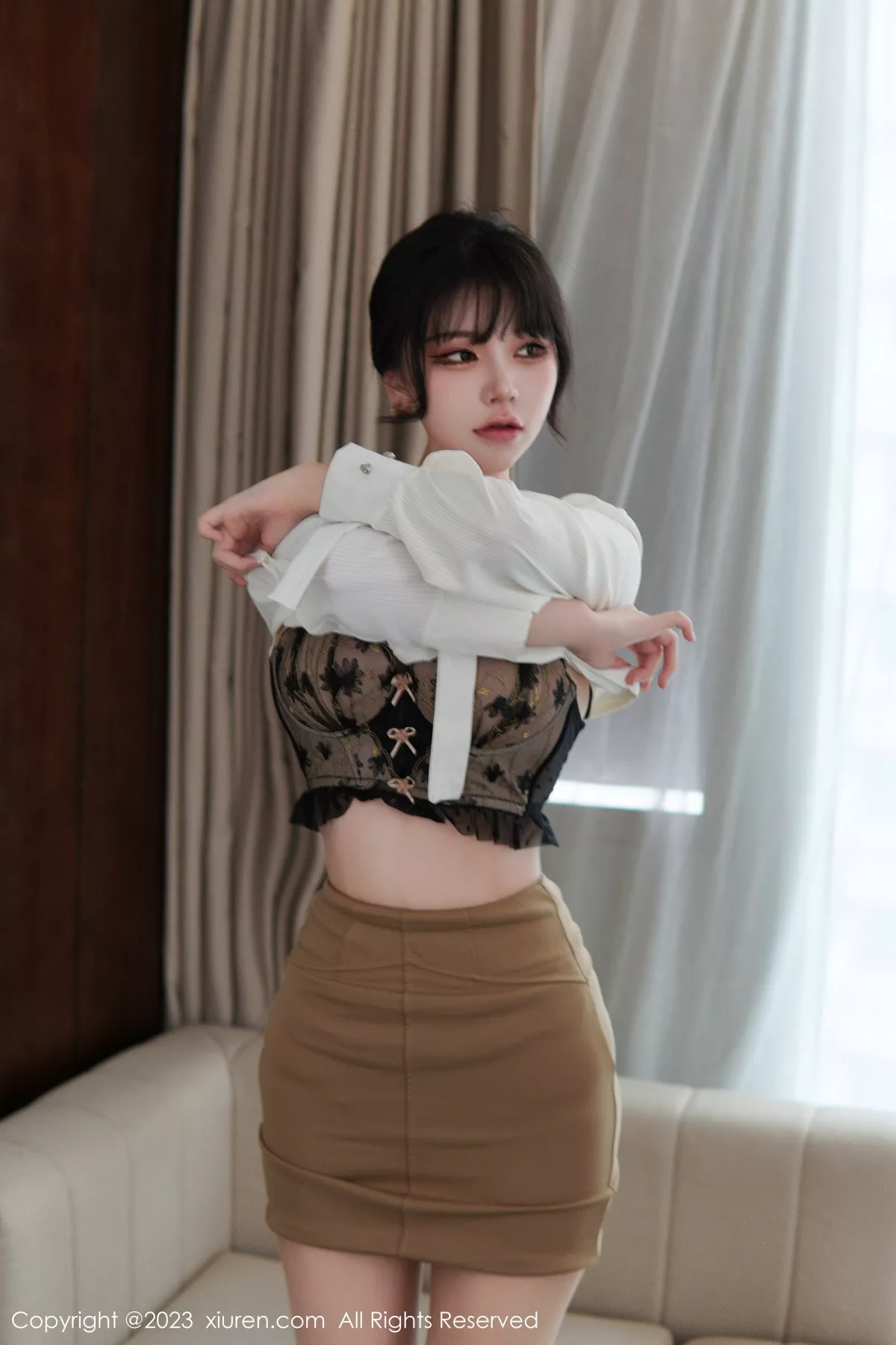 [XiuRen秀人网]第6111期桃桃子写真 photo 3-4