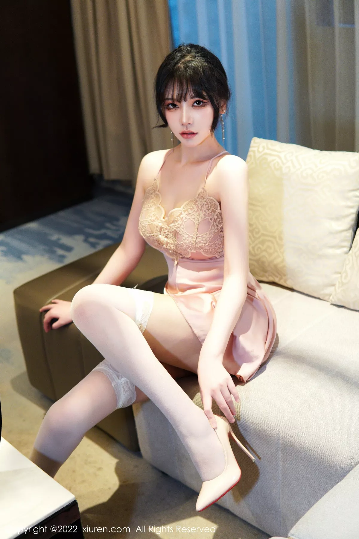 [XiuRen秀人网]第6022期桃桃子写真 photo 1-12