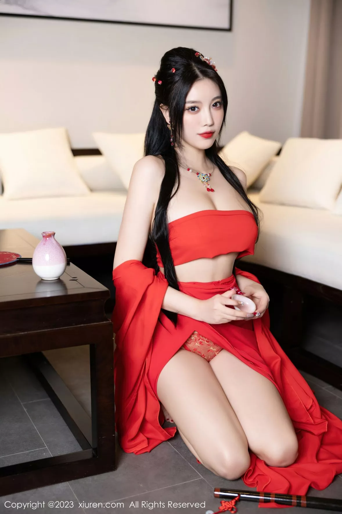 [XiuRen秀人网]第6149期杨晨晨写真 photo 1-14