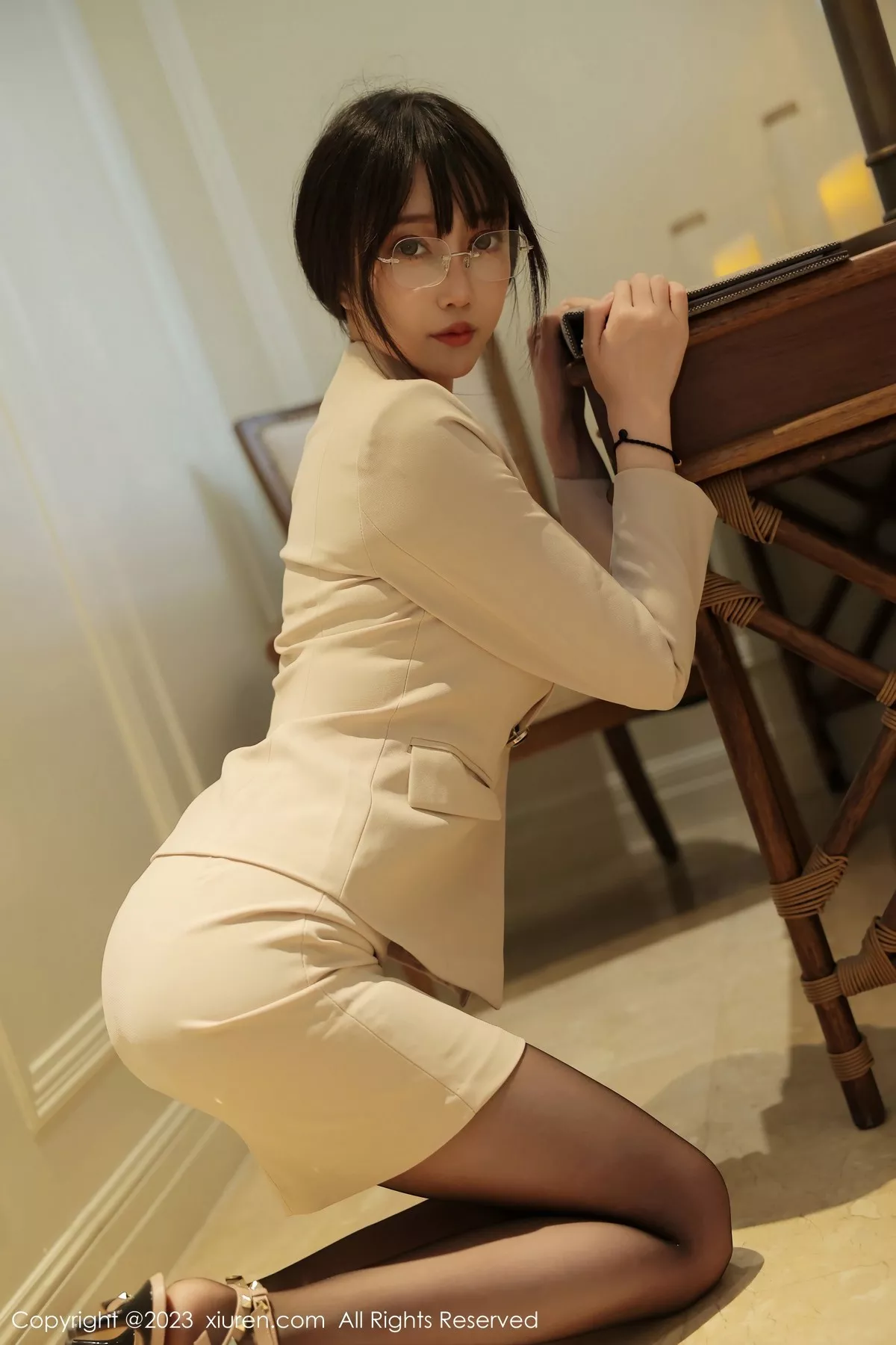 [XiuRen秀人网]第6428期玥儿玥写真 photo 1-8