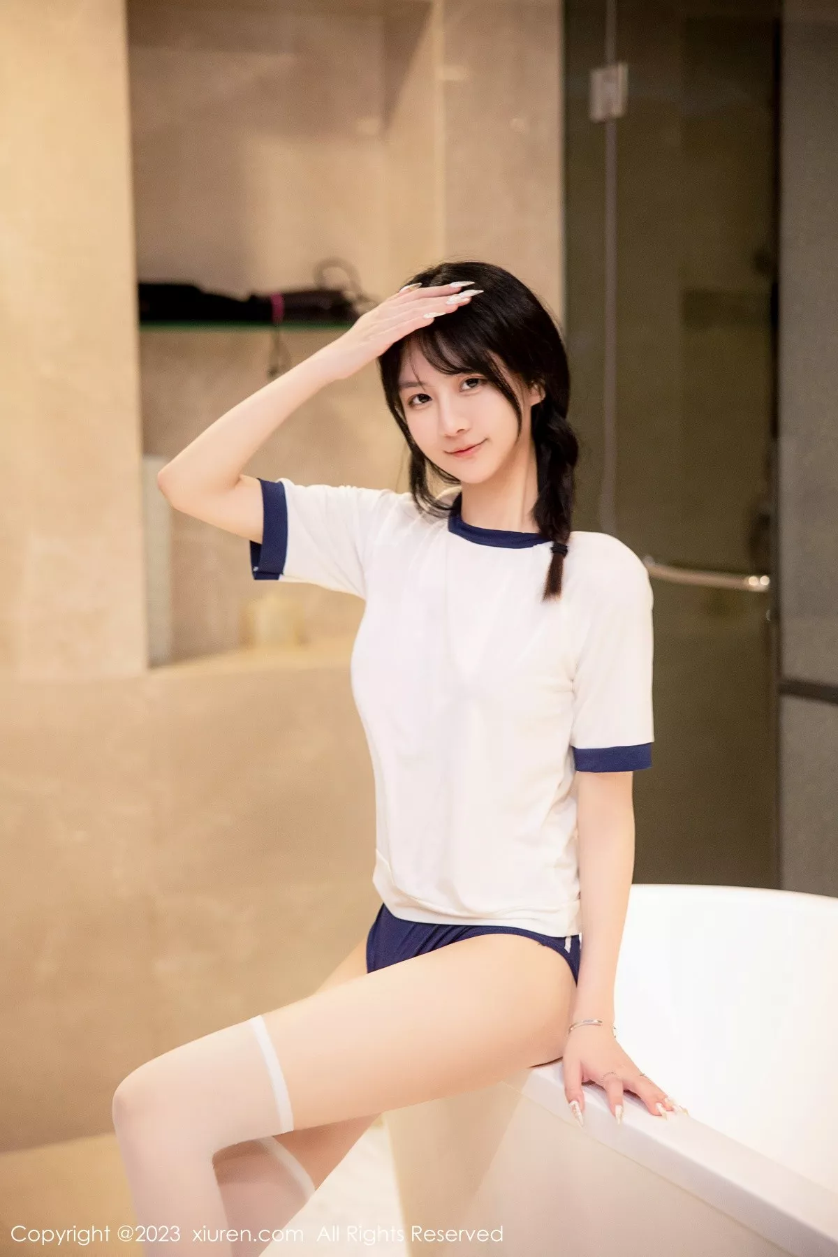 [XiuRen秀人网]第6447期谢小蒽写真 photo 1-6