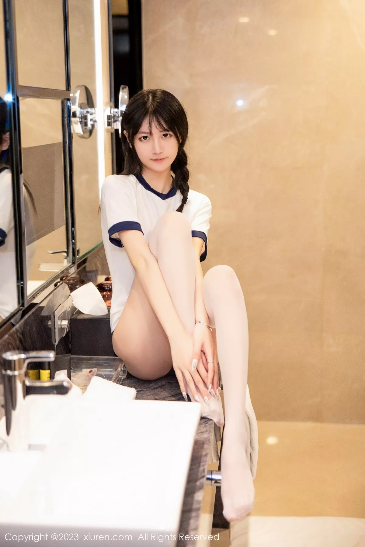 [XiuRen秀人网]第6447期谢小蒽写真 photo 1-13