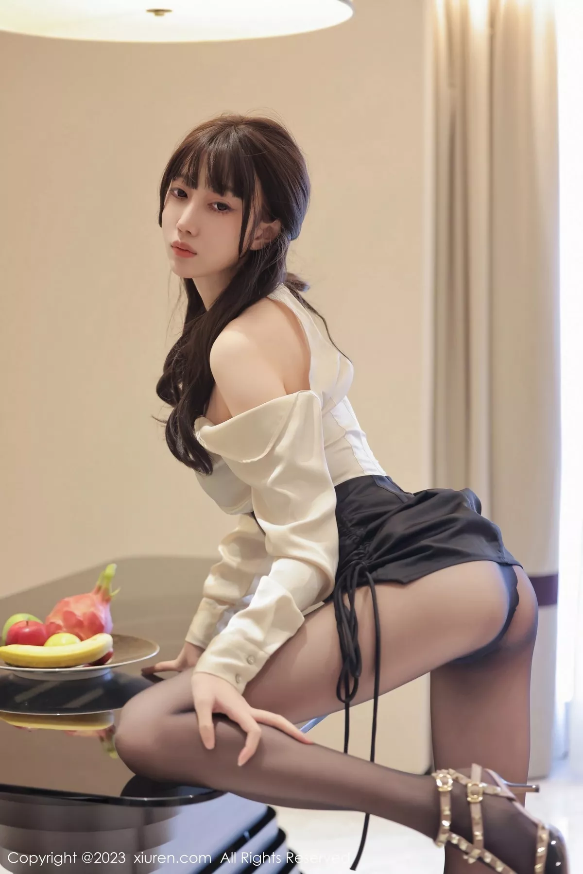 [XiuRen秀人网]第6929期玥儿玥写真 photo 1-2