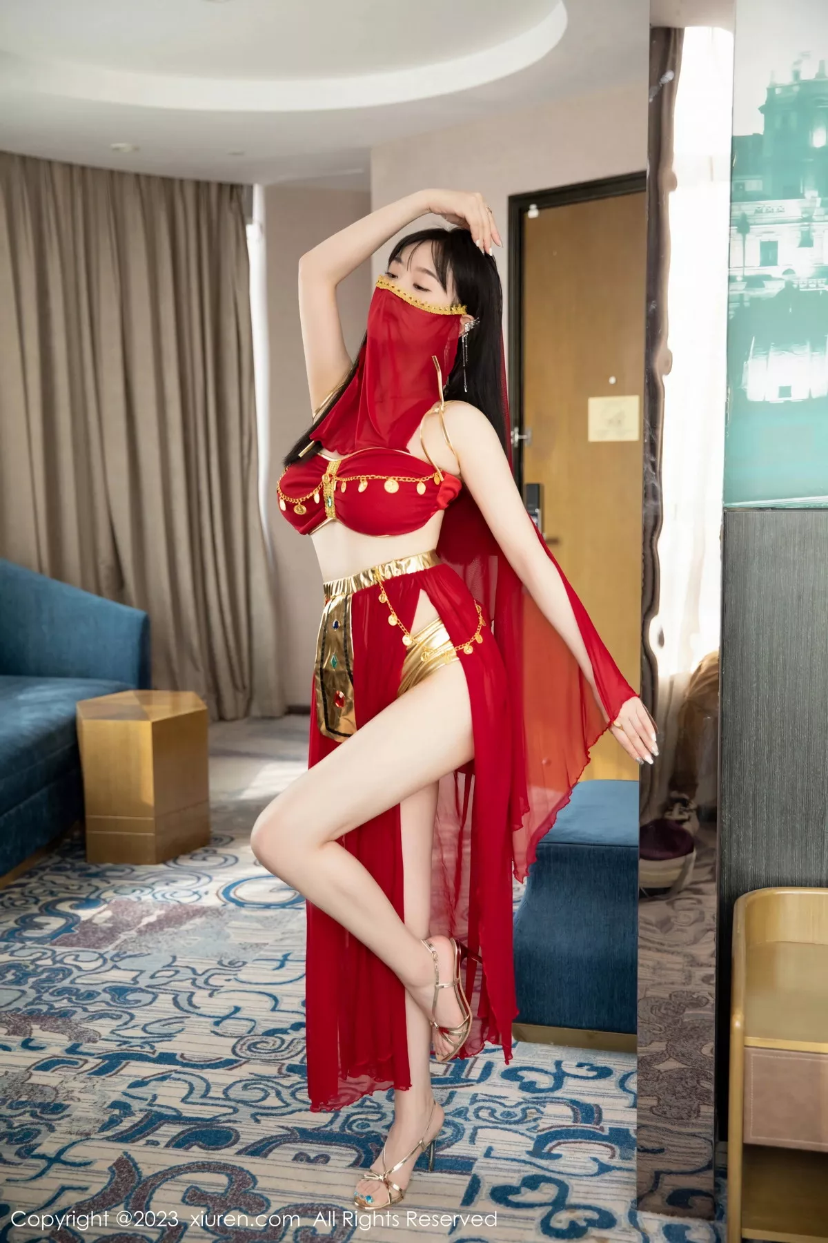 [XiuRen秀人网]第7103期柚琪写真 photo 1-9