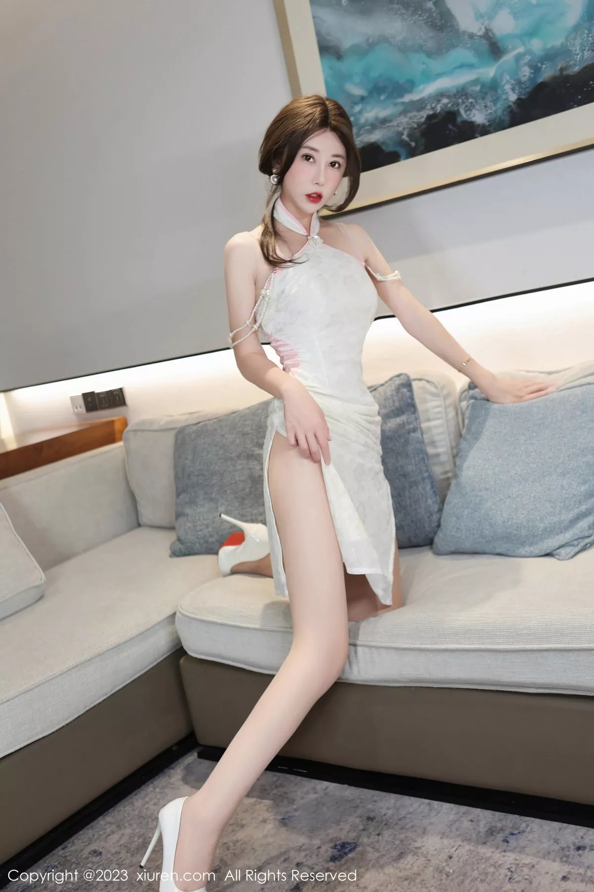 [XiuRen秀人网]第7334期白笑笑写真 photo 1-5