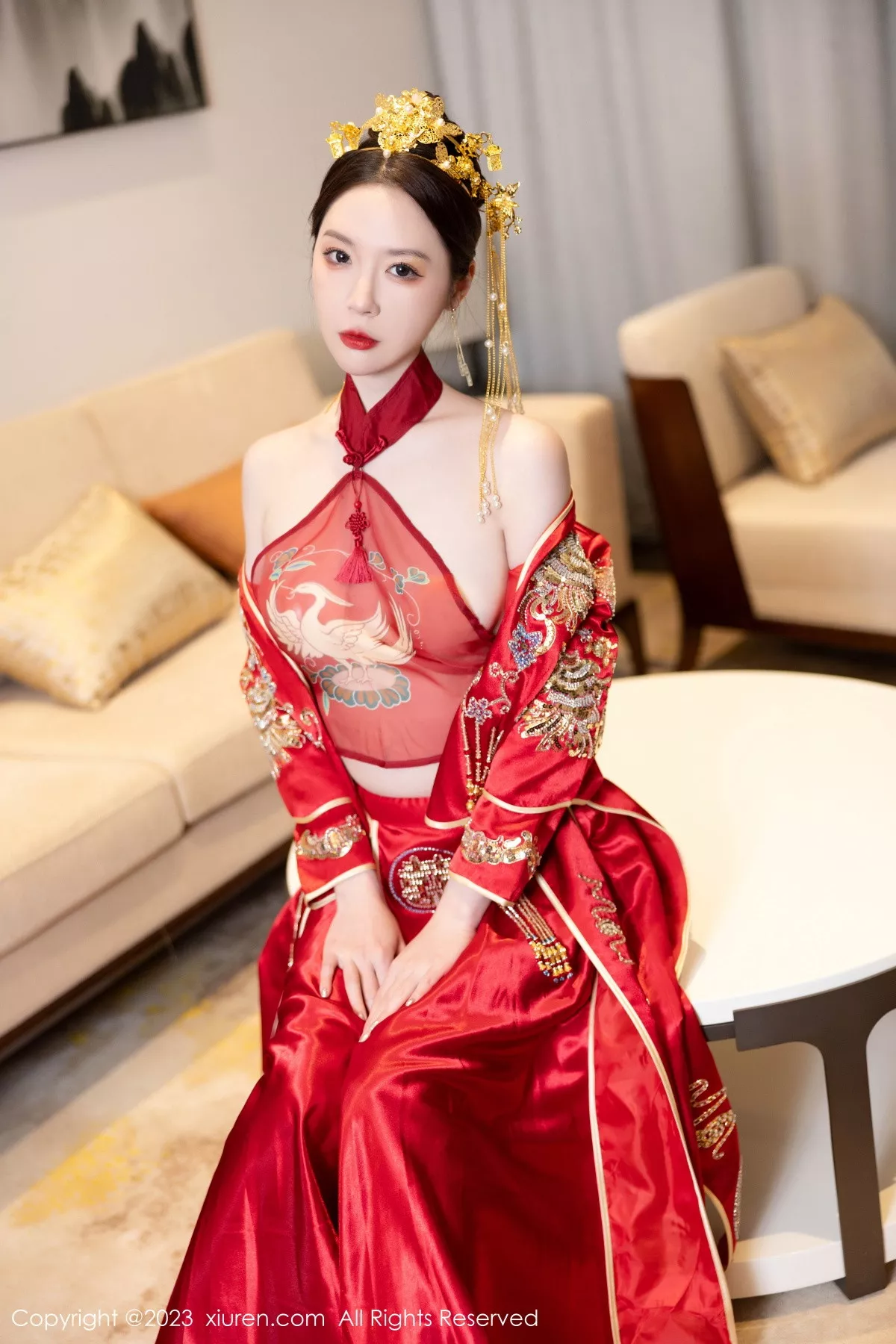 [XiuRen秀人网]第7766期梦心玥写真 photo 2-7