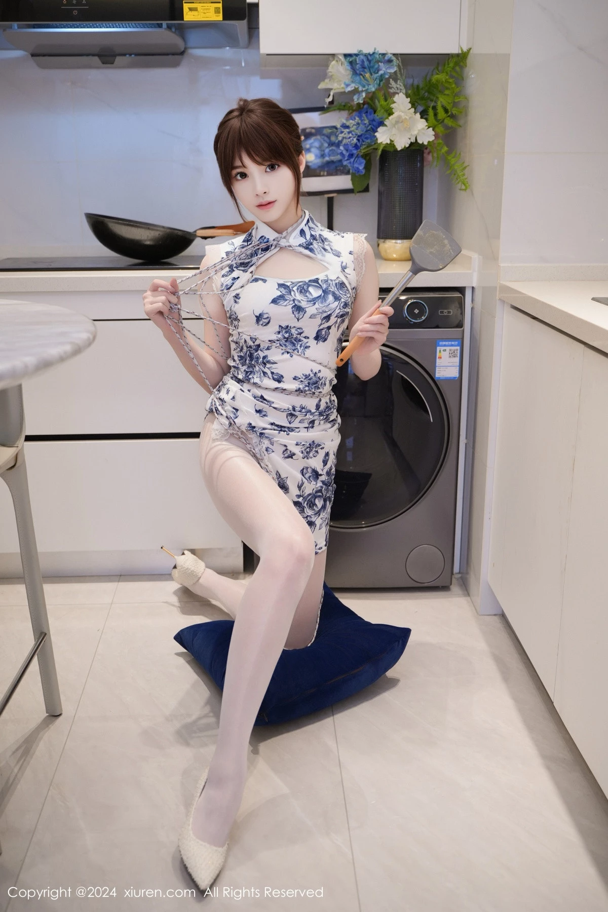 [XiuRen秀人网]第8255期梦灵儿写真 photo 1-7