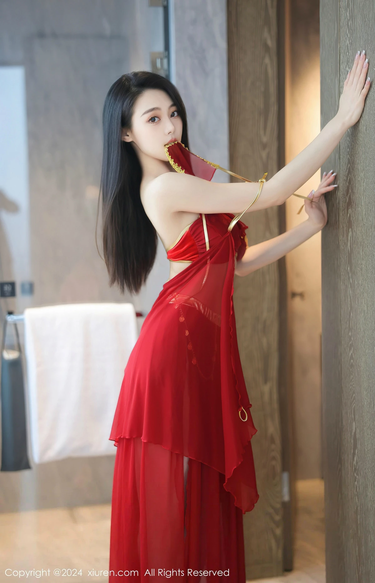 [XiuRen秀人网]第8420期清妙写真 photo 1-5