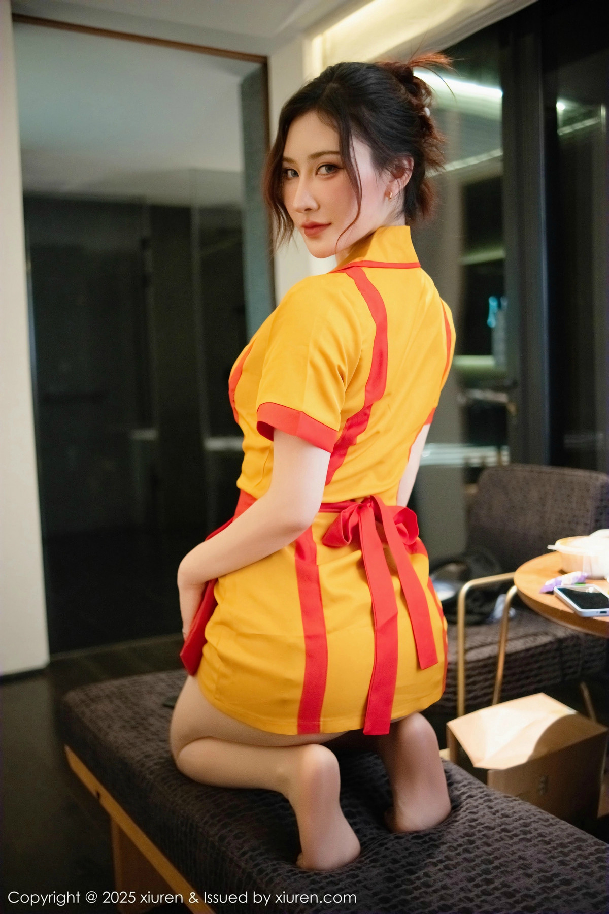 [XiuRen秀人网]第9695期蕾蕾醒了没写真 photo 1-5