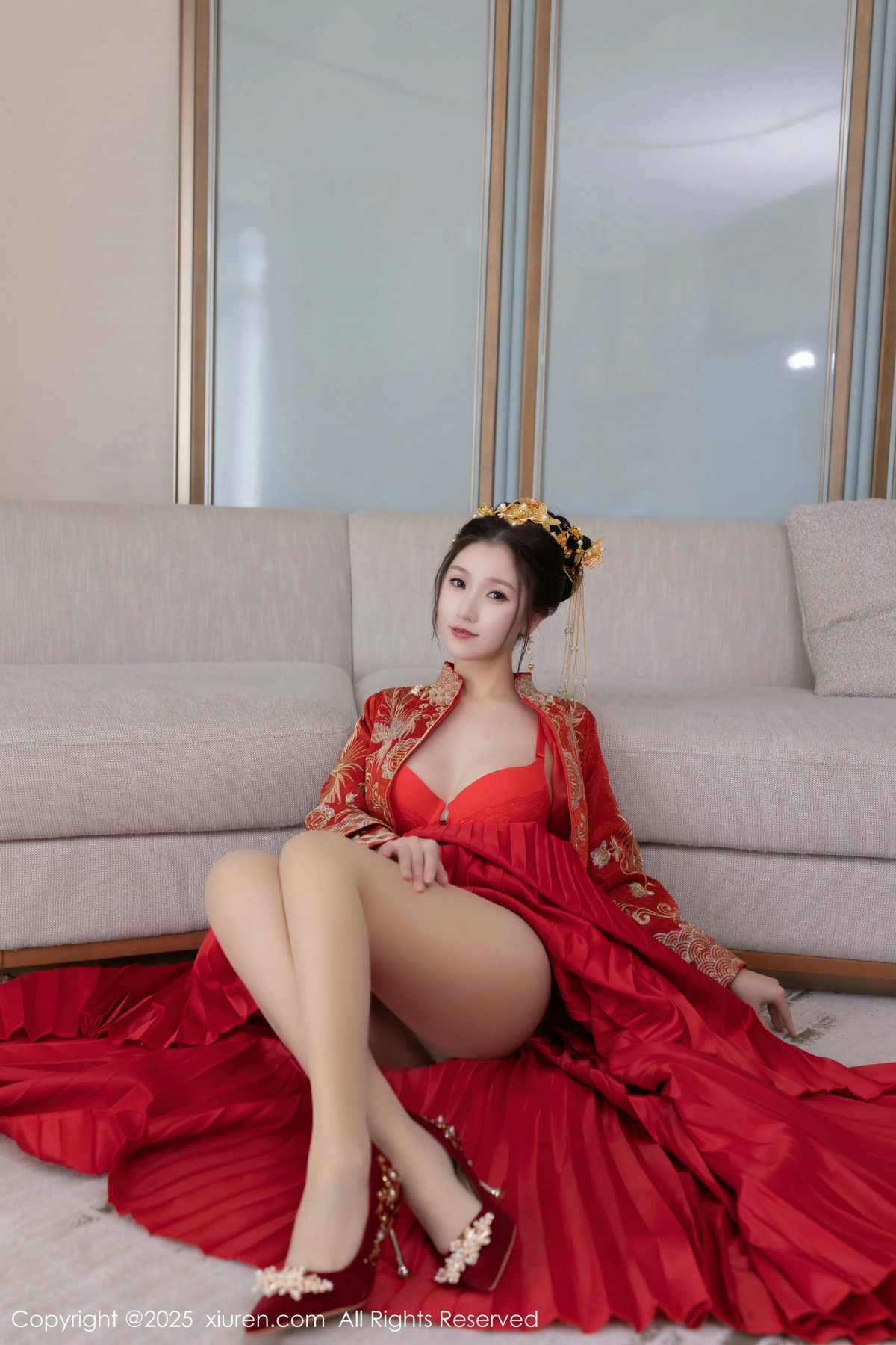 [XiuRen秀人网]第9811期杏子写真 photo 3-9