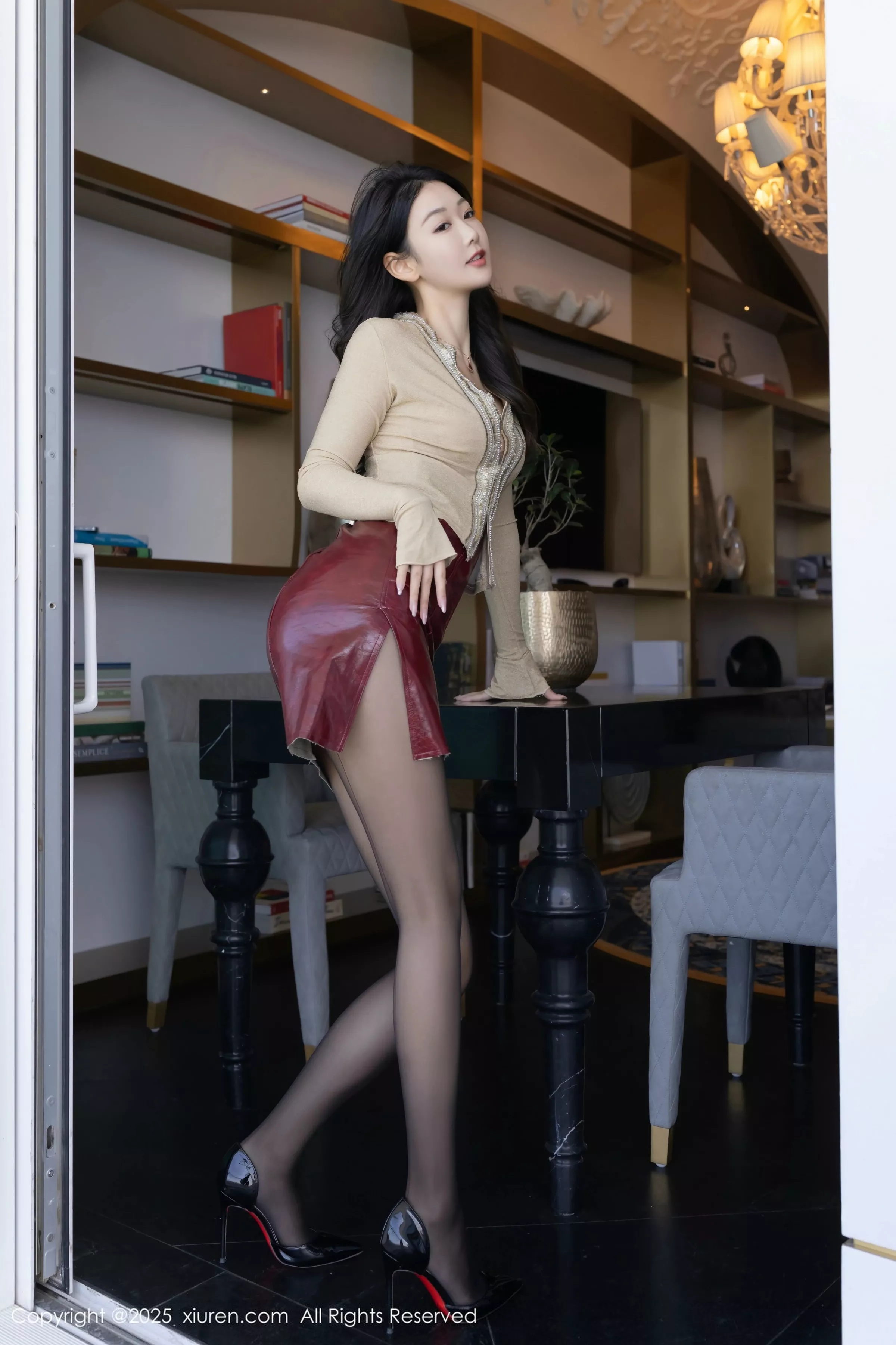 [XiuRen秀人网]第10296期唐安琪写真 photo 1-5