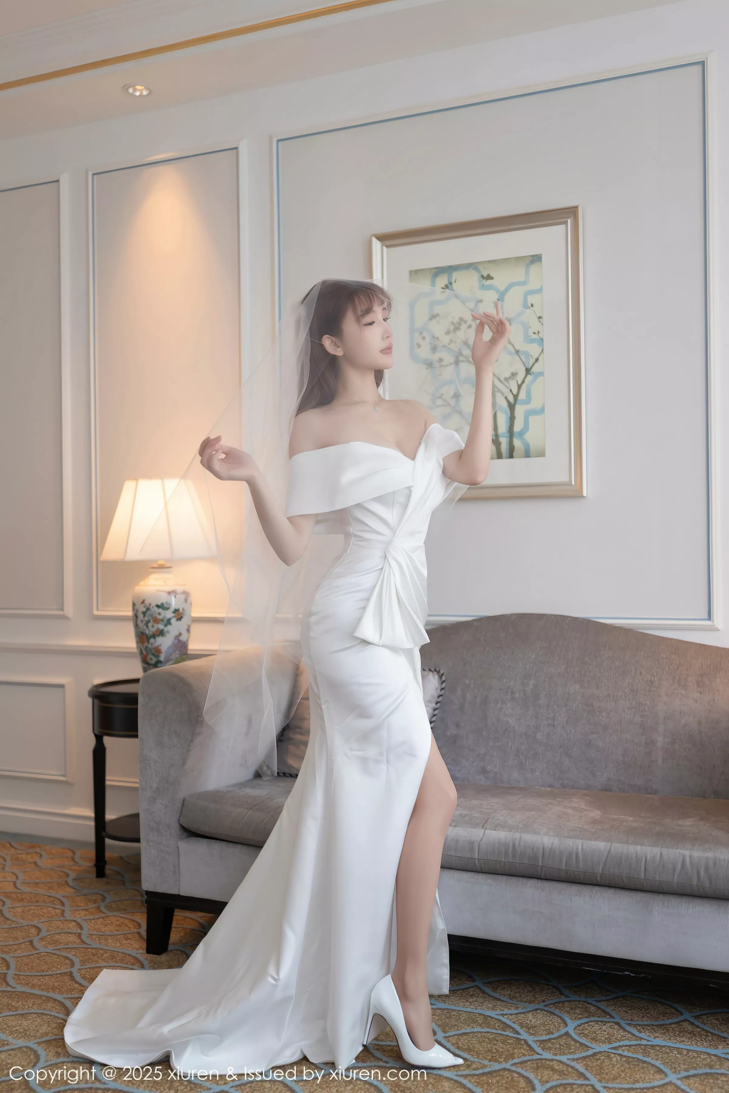 [XiuRen秀人网]第10535期陆萱萱写真 photo 1-12