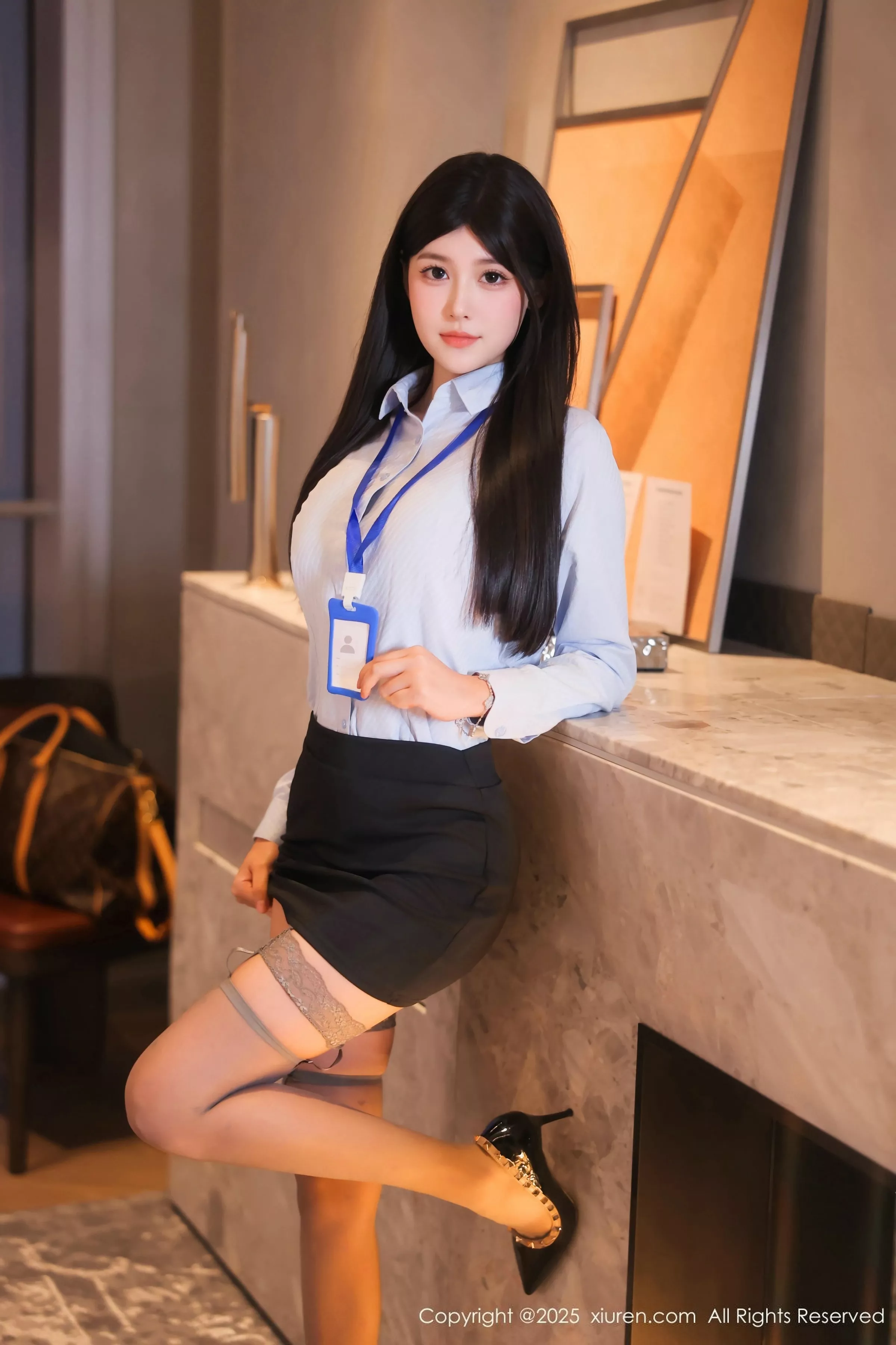 [XiuRen秀人网]第10440期余安安写真 photo 1-3