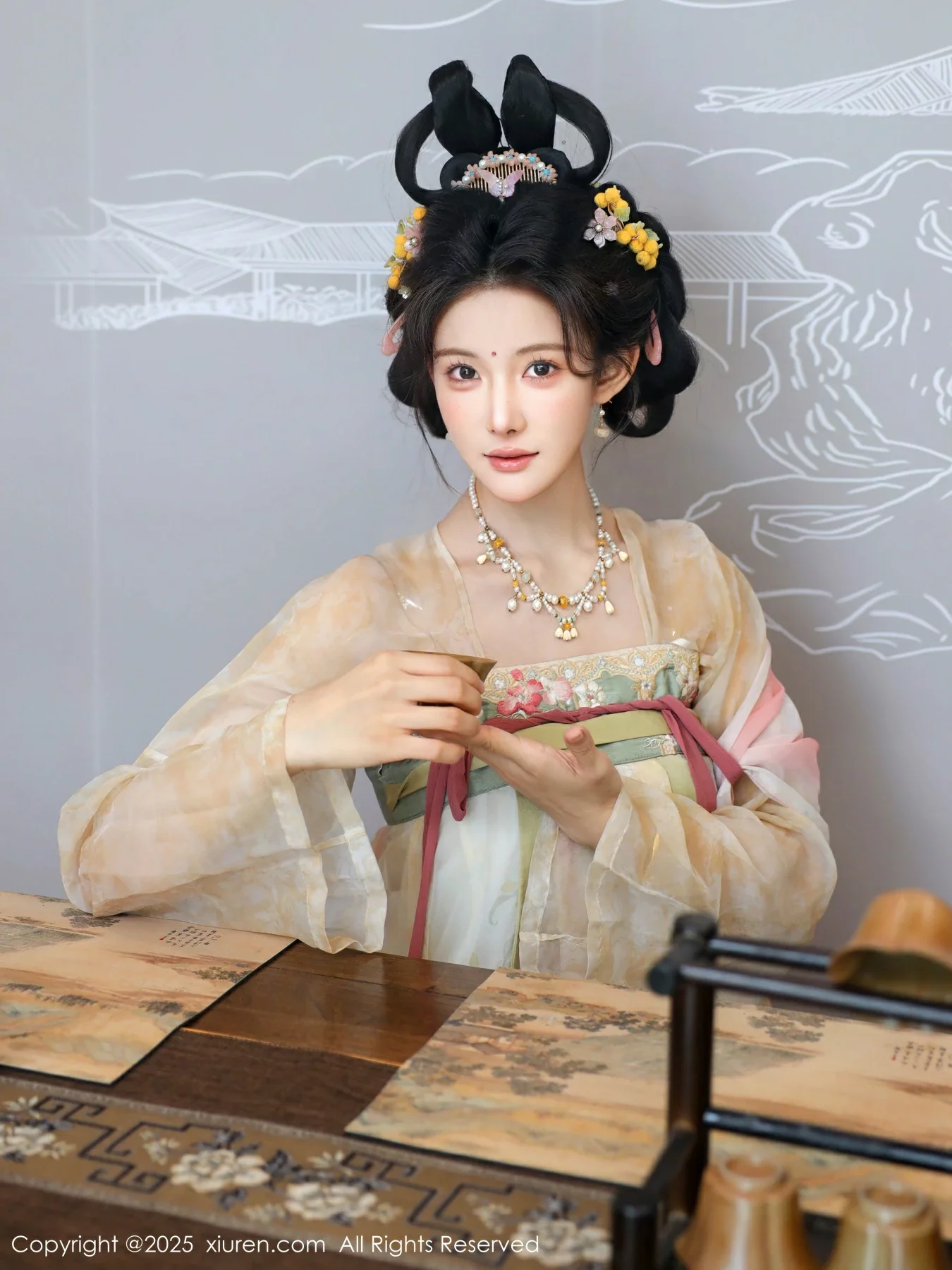 [XiuRen秀人网]第10645期梨霜儿写真 photo 1-7