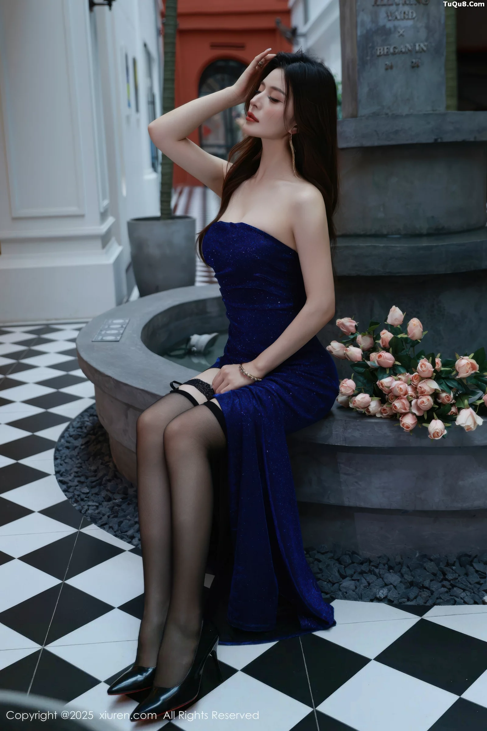 [XiuRen秀人网]第10740期阿依莎写真 photo 1-17