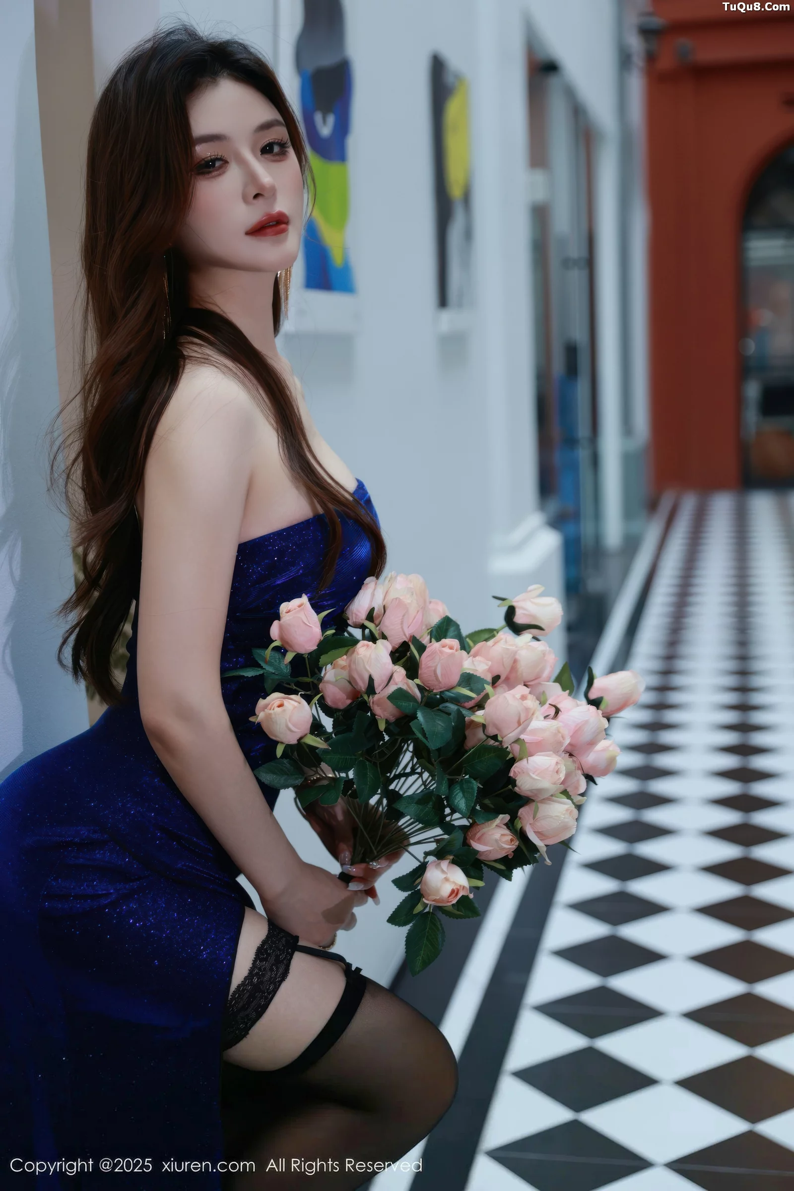 [XiuRen秀人网]第10740期阿依莎写真 photo 1-8