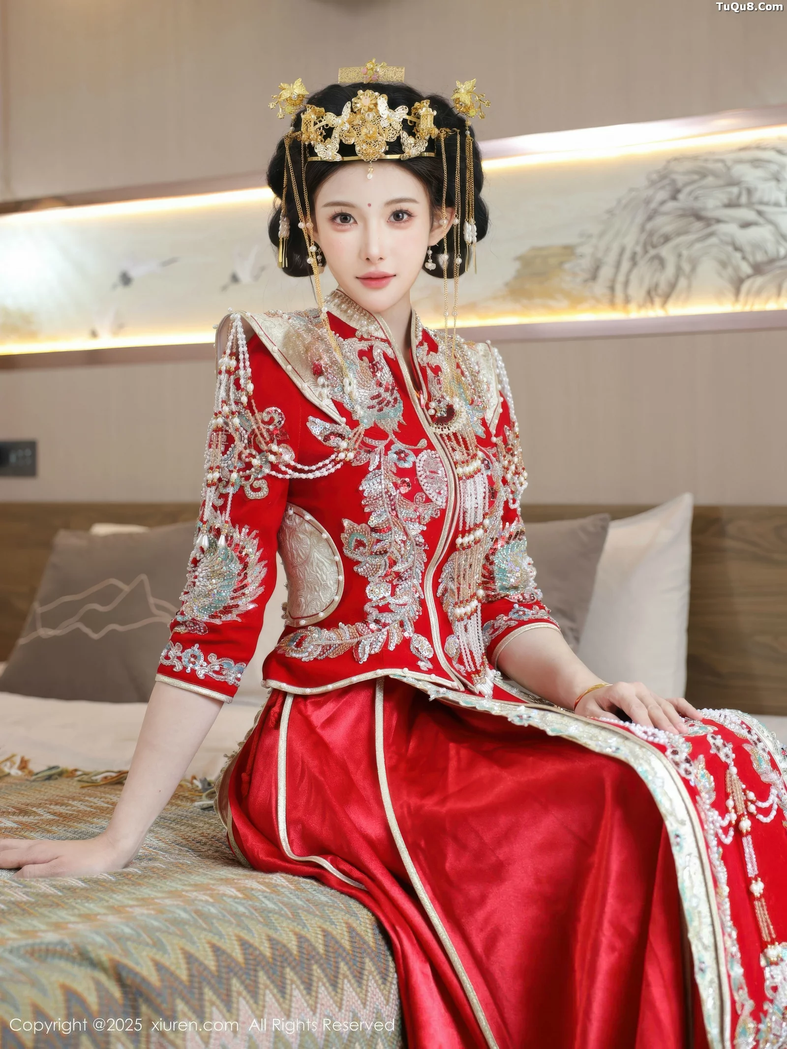 [XiuRen秀人网]第10742期梨霜儿写真 photo 1-2