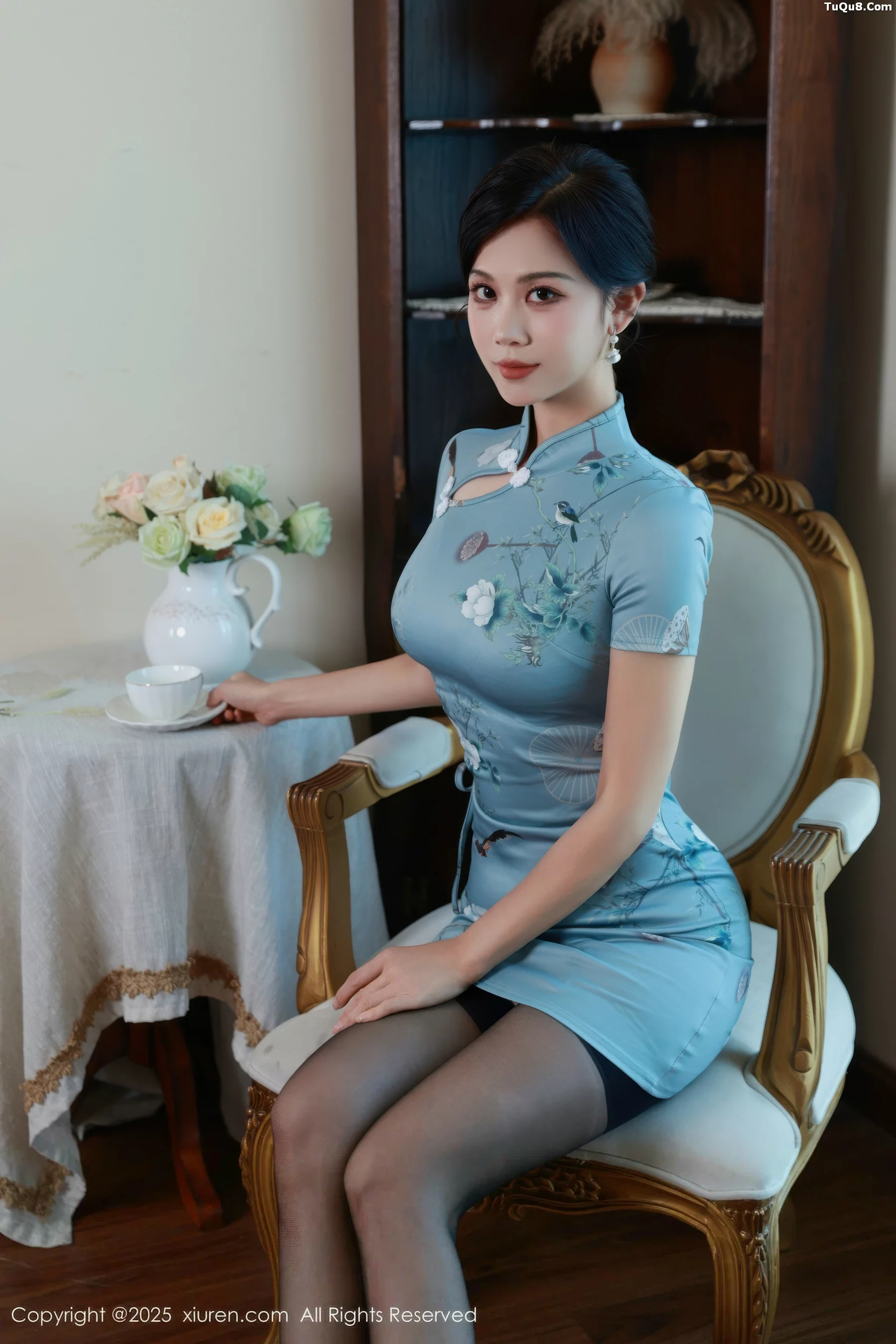 [XiuRen秀人网]第10753期玫瑰我爱你写真 photo 1-7