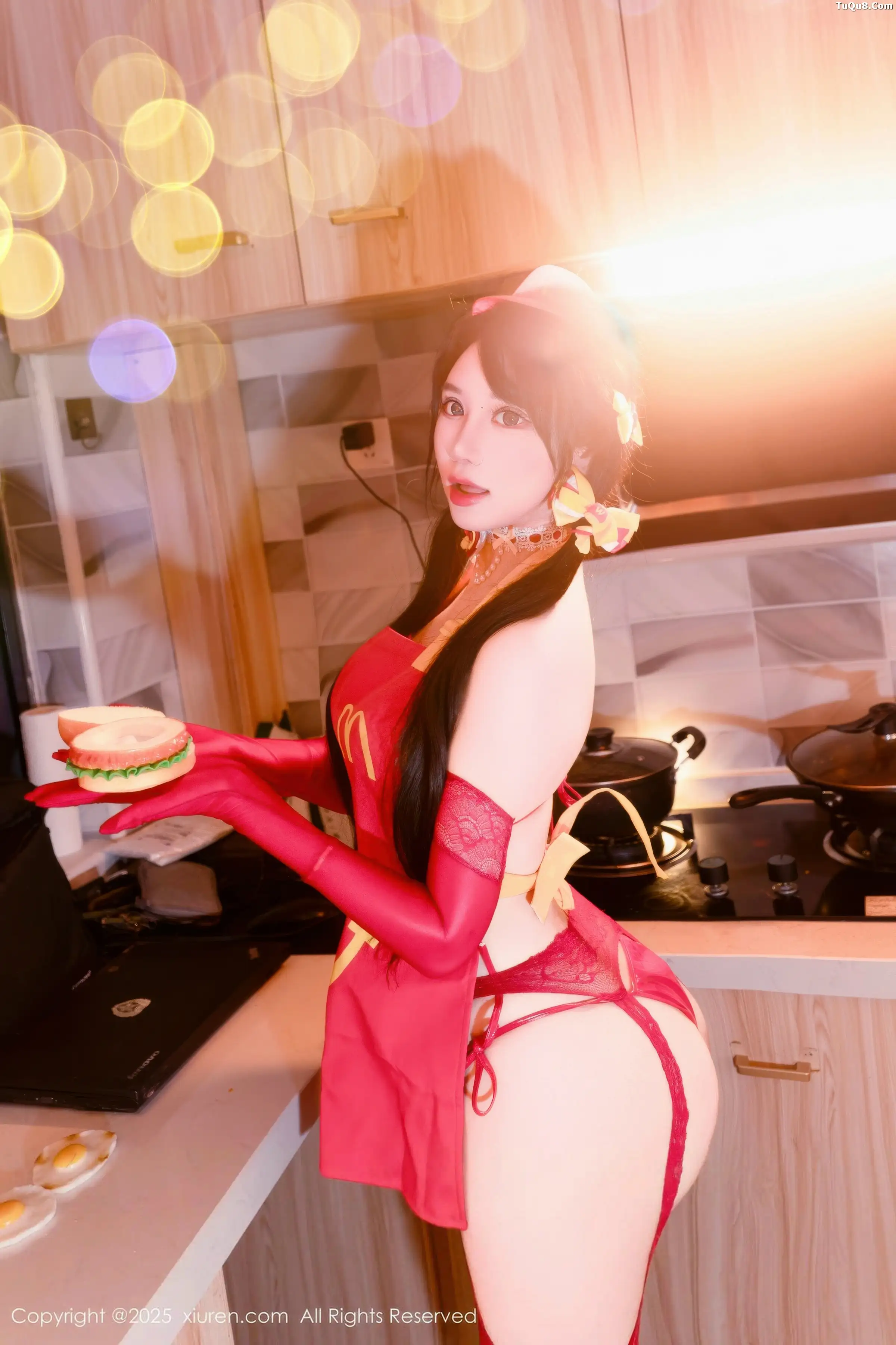 [XiuRen秀人网]第11154期汐汐爱吃草莓写真 photo 1-5